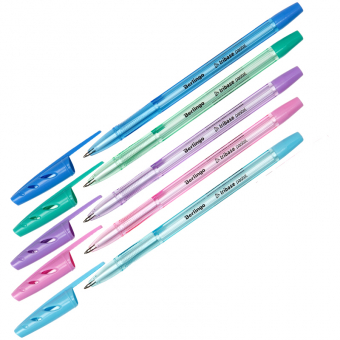 Ручка шариковая Berlingo "Tribase Pastel" синяя, 0,7мм CBp_70942 265897