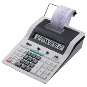 Калькулятор CITIZEN CX-121N, 12 разрядов, печатающий, 260*194мм, 250298