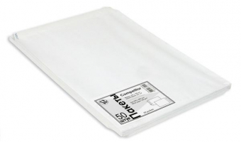 Пакет белый, офсет Е4, 300*400 мм, отрывная полоса, STRIP, 100 г/м2, 5183, 76386