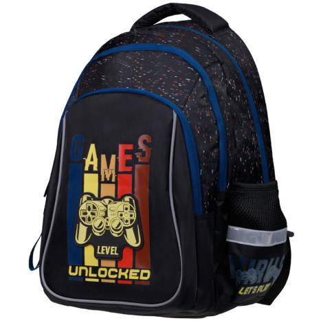 Рюкзак Berlingo Comfort "Next level" 38*27*18см, 3 отделения, 3 кармана, эргономичная спинка 313377