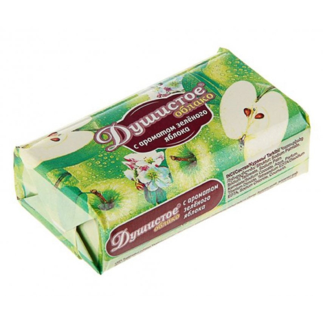 Мыло туалетное ДУШИСТОЕ ОБЛАКО 90 г, "Яблоко" НМЖК