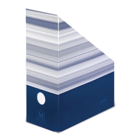 Накопитель документов HERLITZ Стойка, "Montana", синий, картон, 305*245*115мм (на 1050л.), 124077