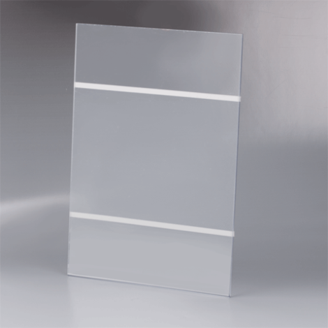 Подставка для рекламных  материалоа вертикальная, настенная, 210х297 мм, А4,  оргстекло, BRAUBERG 290432