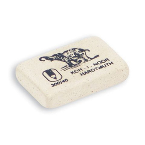 Ластик каучуковый белый 35*25*7 мм KOH-I-NOOR 300/40 (341)