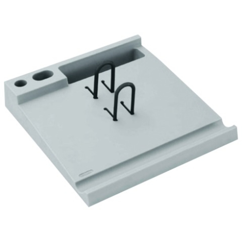 Подставка для календаря большая СТАММ 204*220*40 мм, серая, ПК06 235808