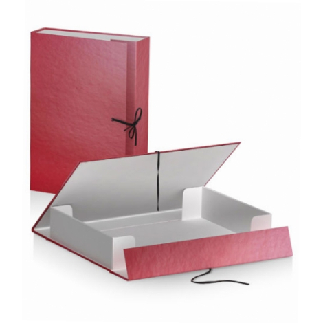 Короб архивный с завязк.80мм А3 неразборный Меркурий  100% покрытие бумвинил, 2 х/б завязки, до 700 л.,арт. 43091