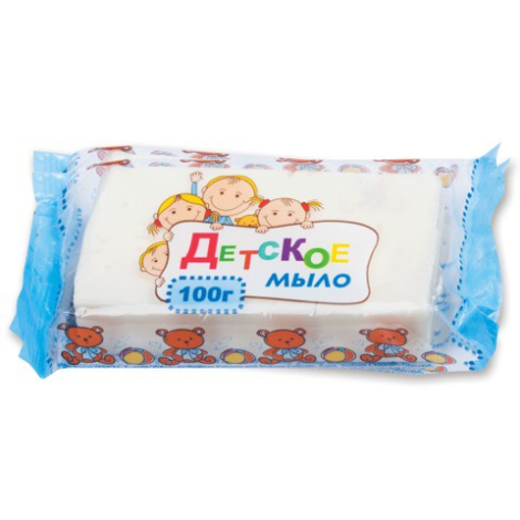 Мыло туалетное 100г ДЕТСКОЕ (ЭФКО), 80356, ш/к 08366 601736