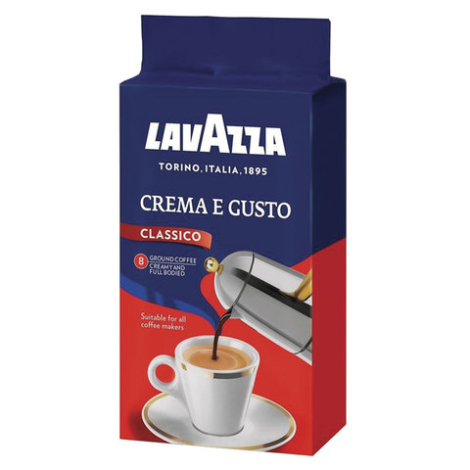 Кофе молотый Lavazza Crema e Gusto 250 г (вакуумная упаковка) 620174/235848/204723