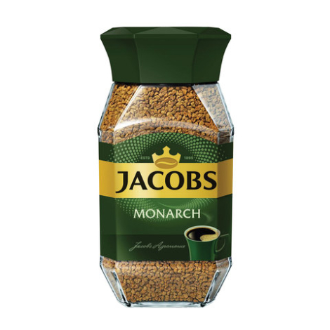 Кофе растворимый JACOBS MONARCH сублимированный,  95г, стекл. банка 621497/248407/367979