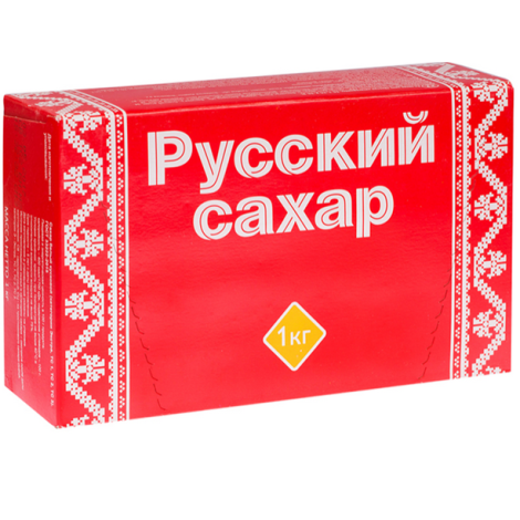 Сахар-рафинад 1 кг картонная упаковка