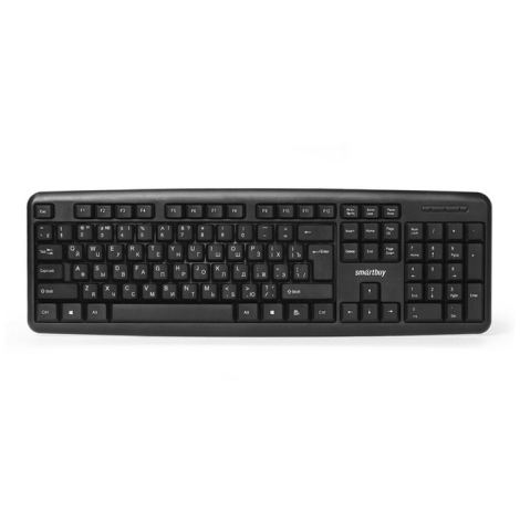 Клавиатура Smartbuy ONE 112, USB, черный 261375
