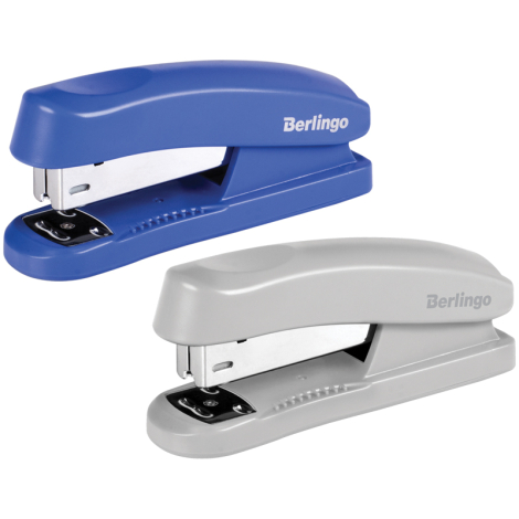 Степлер №24/6, 26/6  Berlingo H3101 до 30л., пластиковый корпус, ассорти 103963