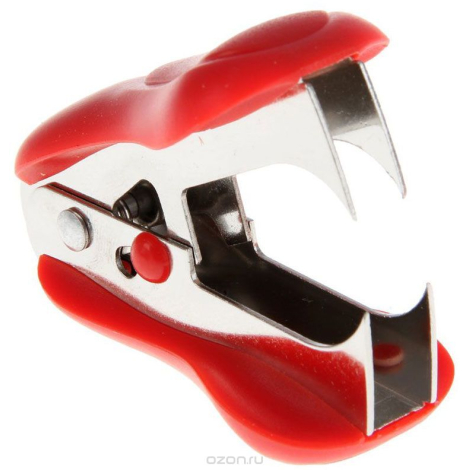 Антистеплер Speed c фиксатором красный Lamark130