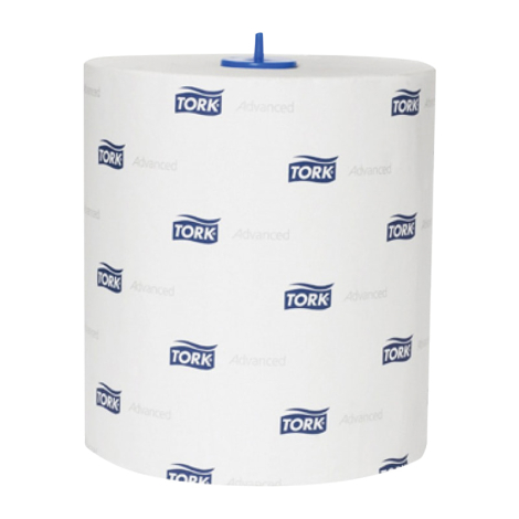 Полотенца бумажные в рулонах Tork Matic "Advanced"(H1), 2-х слойн., 150м/рул, тиснение, белые 120067/193494