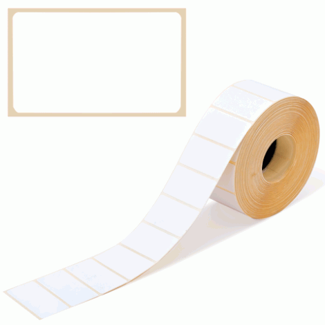 Этикетки для термопринтеров и весов 30*20 мм, 1800 штук ТермоЭко А