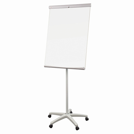 Доска-флипчарт магнитно-маркерная, 70x100 см, на роликах, ECO, "2х3" (Польша)