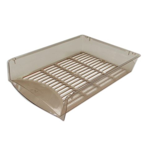 Лоток для бумаг вертикальный BRAUBERG-MAXIplus 100 мм., сетчатый черный 231005