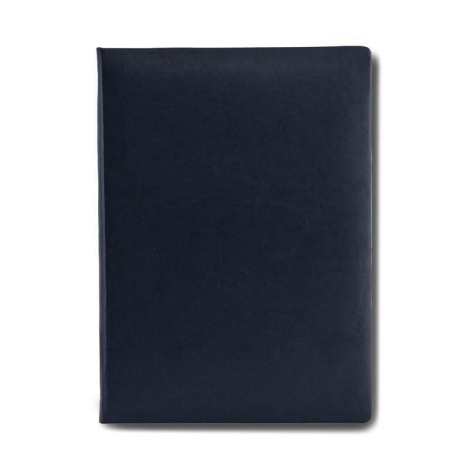 Папка адресная Небраска A4 рециклированная кожа черная 852143