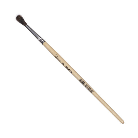 Кисть ГРААЛЬ, белка сосновая, живописная (1 штука), круглая, №3, КХБ№3 200508