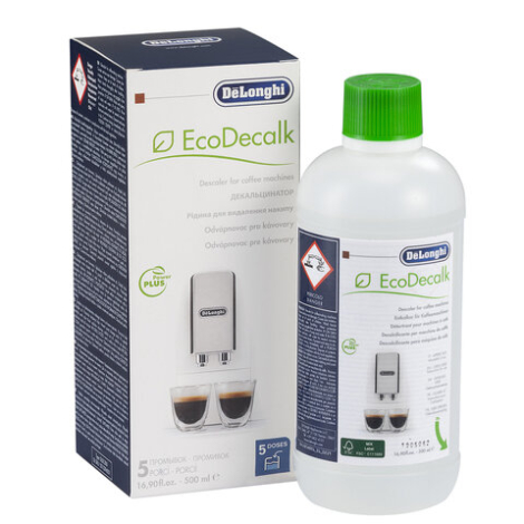 Жидкость для удаления накипи DeLonghi SET DLSC500 ECODECALK 500 мл, 342691, 453312