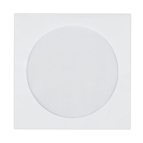 Конверты для CD/DVD (125х125 мм) с окном, бумажные, клей декстрин, КОМПЛЕКТ 100 шт., 201070.100, 512629