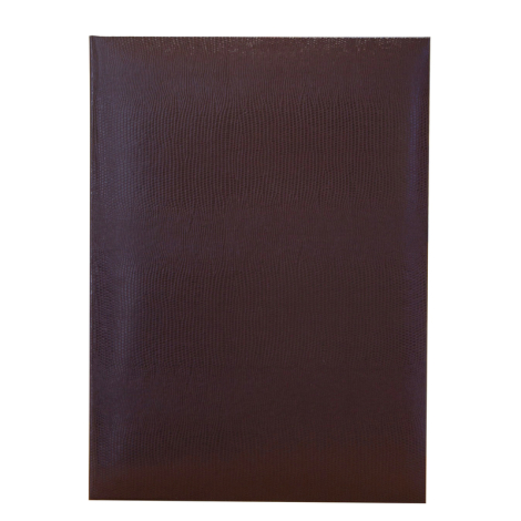 Папка адресная А4 искусственная кожа с текстурой Рептилия бордовая 749527