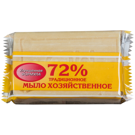 Мыло хозяйственное 72% Меридиан, 150г, в обертке ГОСТ 30266-95  907275/281640/604044