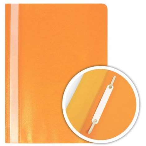 Папка-скоросшиватель А4 DOLCE COSTO Эконом, оранжевая, 150мкм , D00400-OR