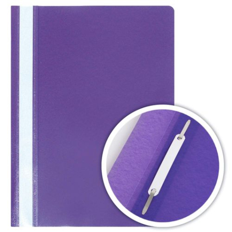 Папка-скоросшиватель А4 DOLCE COSTO Эконом, фиолетовая 150мкм , D00400-VL