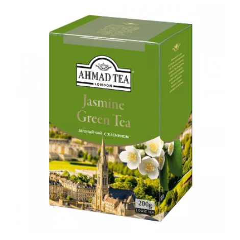 Чай AHMAD "Jasmine Green Tea" , зеленый с жасмином, листовой, 200г