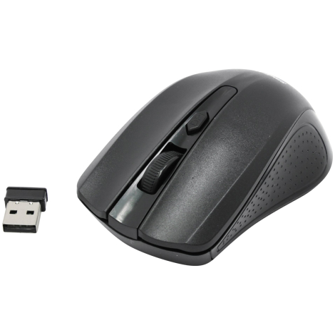 Мышь беспроводная Smartbuy ONE 352, черный, 3btn+Roll, SBM-352AG-K, 283055
