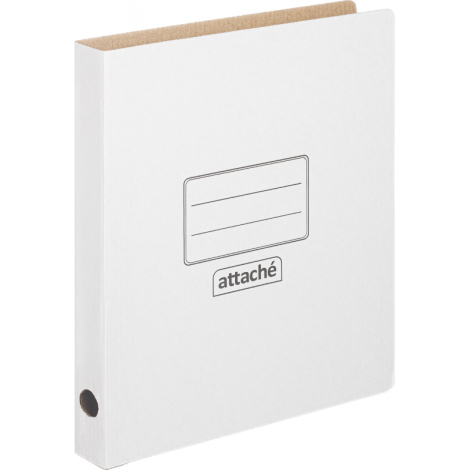 Скоросшиватель картонный Attache A4 до 300 листов белый 1218085