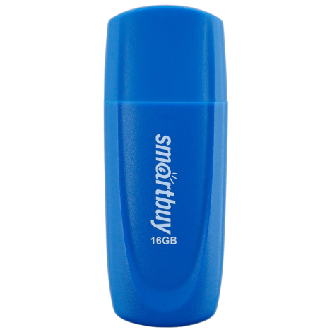 Память Smart Buy "Scout" 16GB, USB 2.0 Flash Drive, синий, SB016GB2SCB, 350453