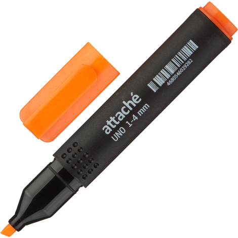 Маркер текстовыделитель Attache Economy Uno 1-4мм оранжевый 892705