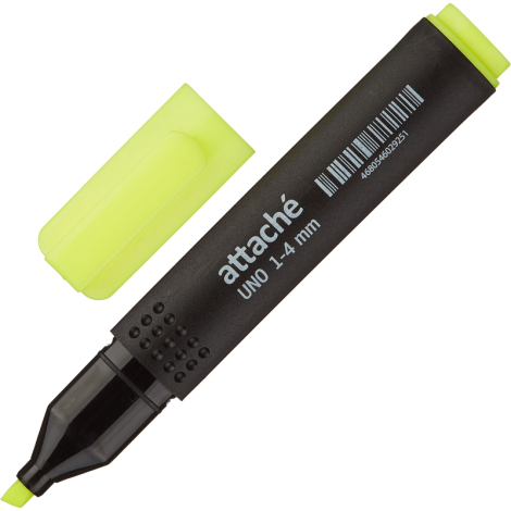 Маркер текстовыделитель Attache Economy Uno 1-4мм желтый 892702
