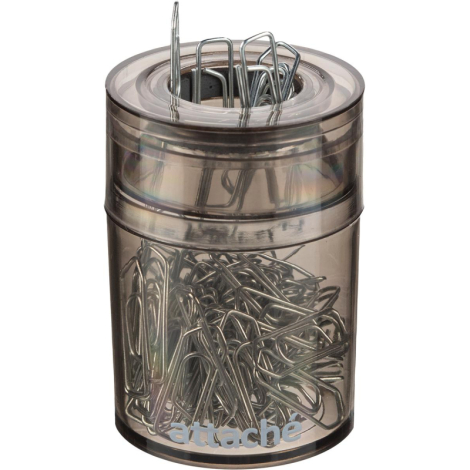 Скрепочница магнитная Attache, цвет графит 809697