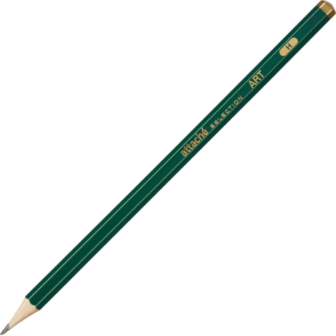 Карандаш чернографитный H Attache Selection Art заточенный шестигранный 1142586
