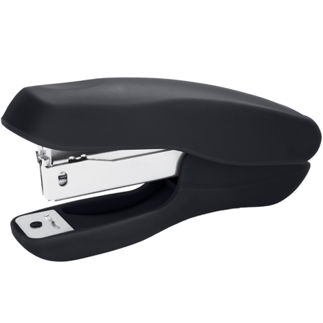 Степлер №24 OfficeSpace до 20л., пластиковый корпус, черный ST24_21782 266966