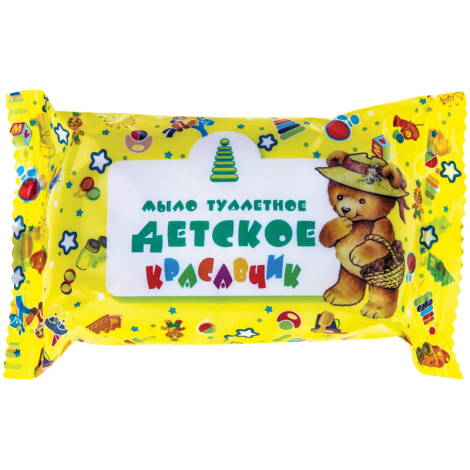 Мыло туалетное Меридиан "Красавчик", детское, 90г, флоу-пак, 281620