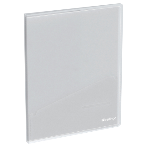 Папка с 10 вкладышами Berlingo "No Secret", 17мм, 700мкм, полупрозрачная, с внутр. карманом, DB4_10991, 338177