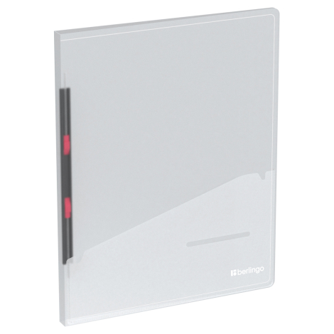 Папка с пружинным скоросшивателем Berlingo "No Secret", 17мм, 700мкм, полупрозрачная, с внутр. карманом, FS4_17991, 338205