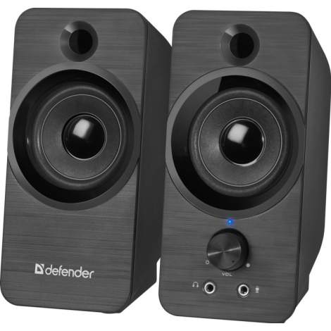 Колонки Defender SPK-190, 2.0, 8 Вт, USB, черный 65190