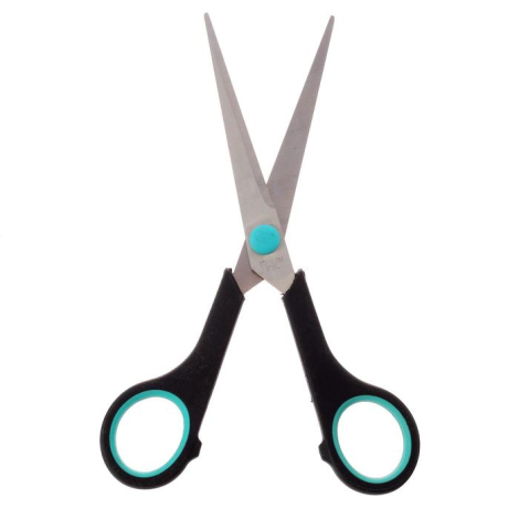 Ножницы 13,8 см DOLCE COSTO ручки с резиновыми вставками D00171