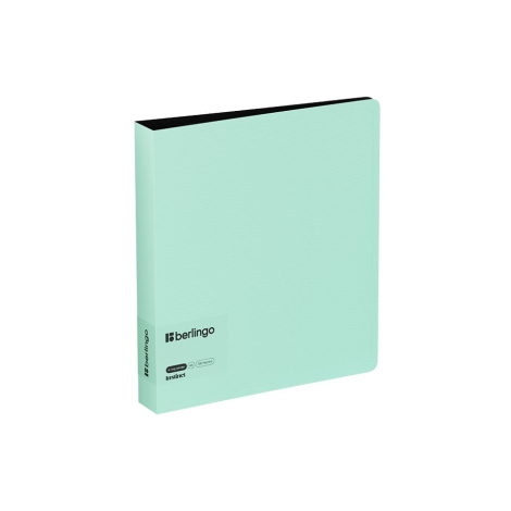 Папка на 4 кольцах Berlingo "Instinct" А5, 35мм, 700мкм, D-кольца, с внутр. карманом, мятный, RB4_A5520, 358878