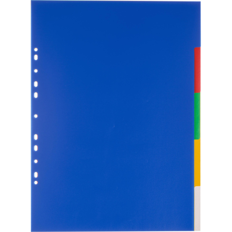 Разделитель листов А3 вертик., 5 цв. пластик, ATTACHE 390819