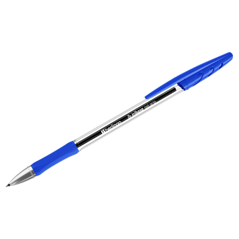 Ручка гелевая Berlingo "Tribase Gel grip" синяя, 0,5мм, грип, CGp_05023, 362503