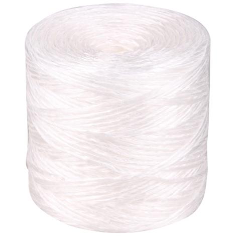 Шпагат полипропиленовый OfficeSpace, 2200текс, 455м, 1кг, белый, СВ, бобина, 329549