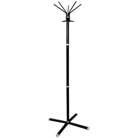 Вешалка напольная Титан "Классикс-С", металл, цвет черный, 10 крючков, 0110, 153469