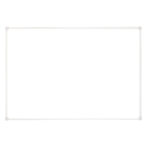 Доска магнитно-маркерная OfficeSpace, 60*90см, рамка ПВХ, полочка 263698