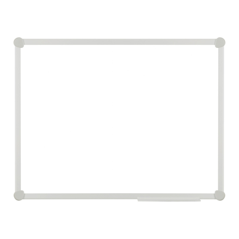 Доска магнитно-маркерная OfficeSpace, 45*60см, алюминиевая рамка Slim, полочка 343752